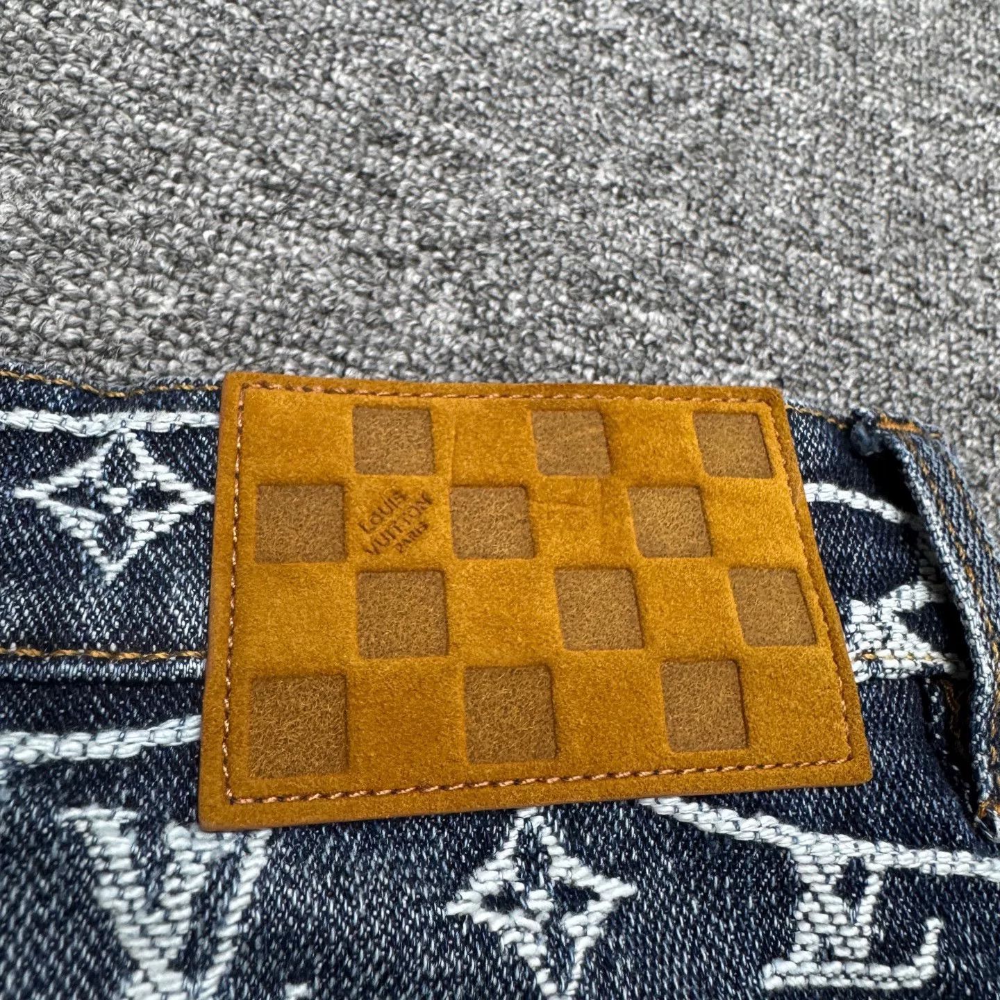 Louis Vuitton louis vuitton fw25 cloud pattern denim pants Size US 29 - 3 Thumbnail