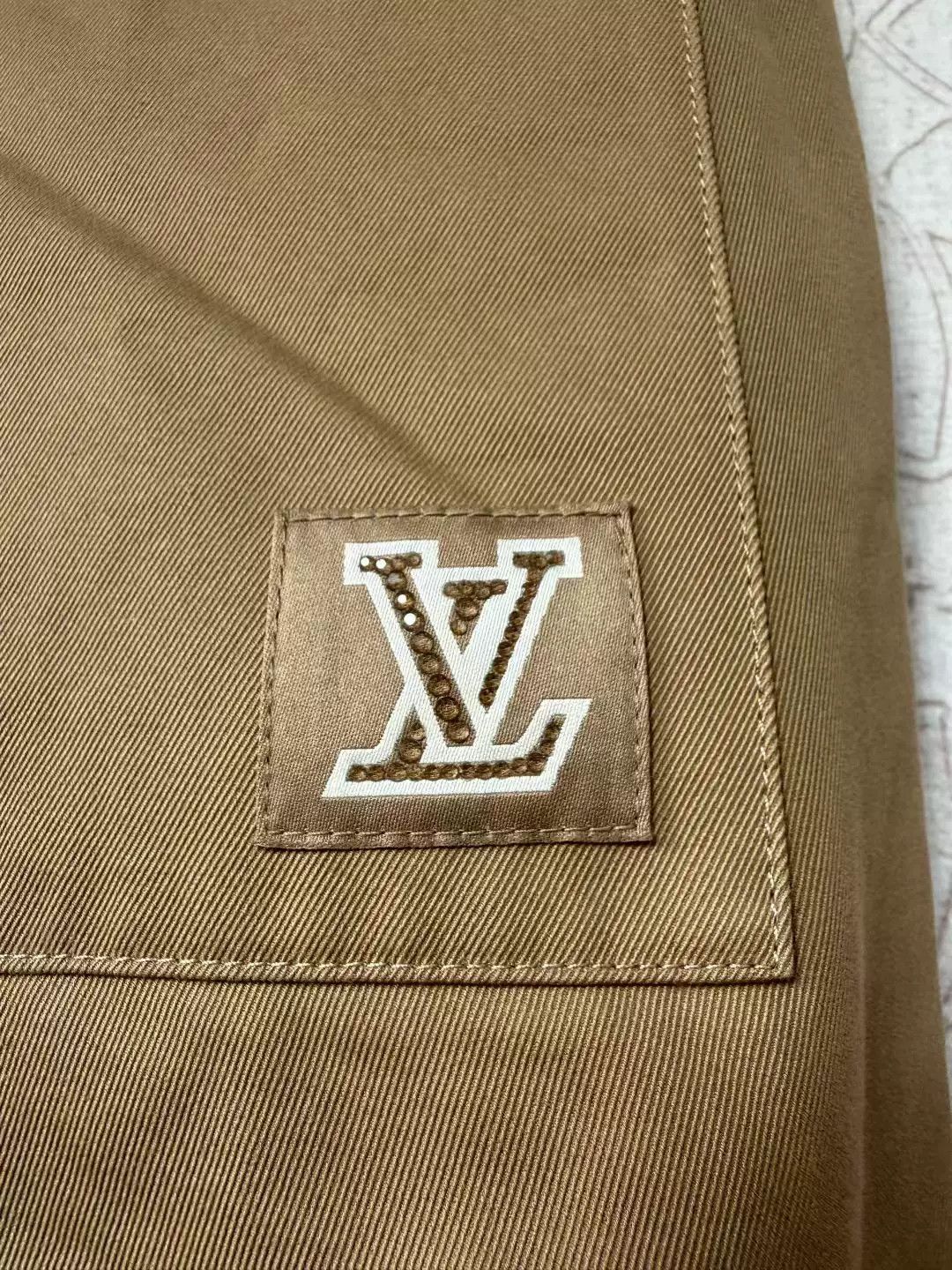 Louis Vuitton Louis Vuitton Embroidered Logo Long Pants Size US 27 - 2 Thumbnail