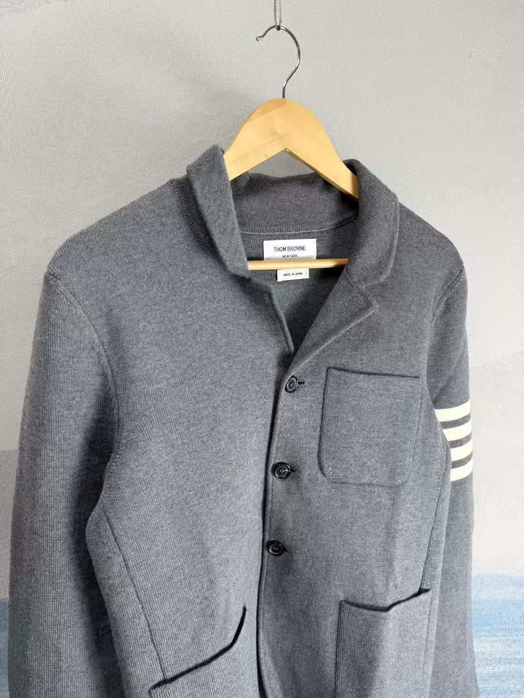 Thom Browne thom browne gray wool multi-pocket coat Size US M / EU 48-50 / 2 - 2 Thumbnail