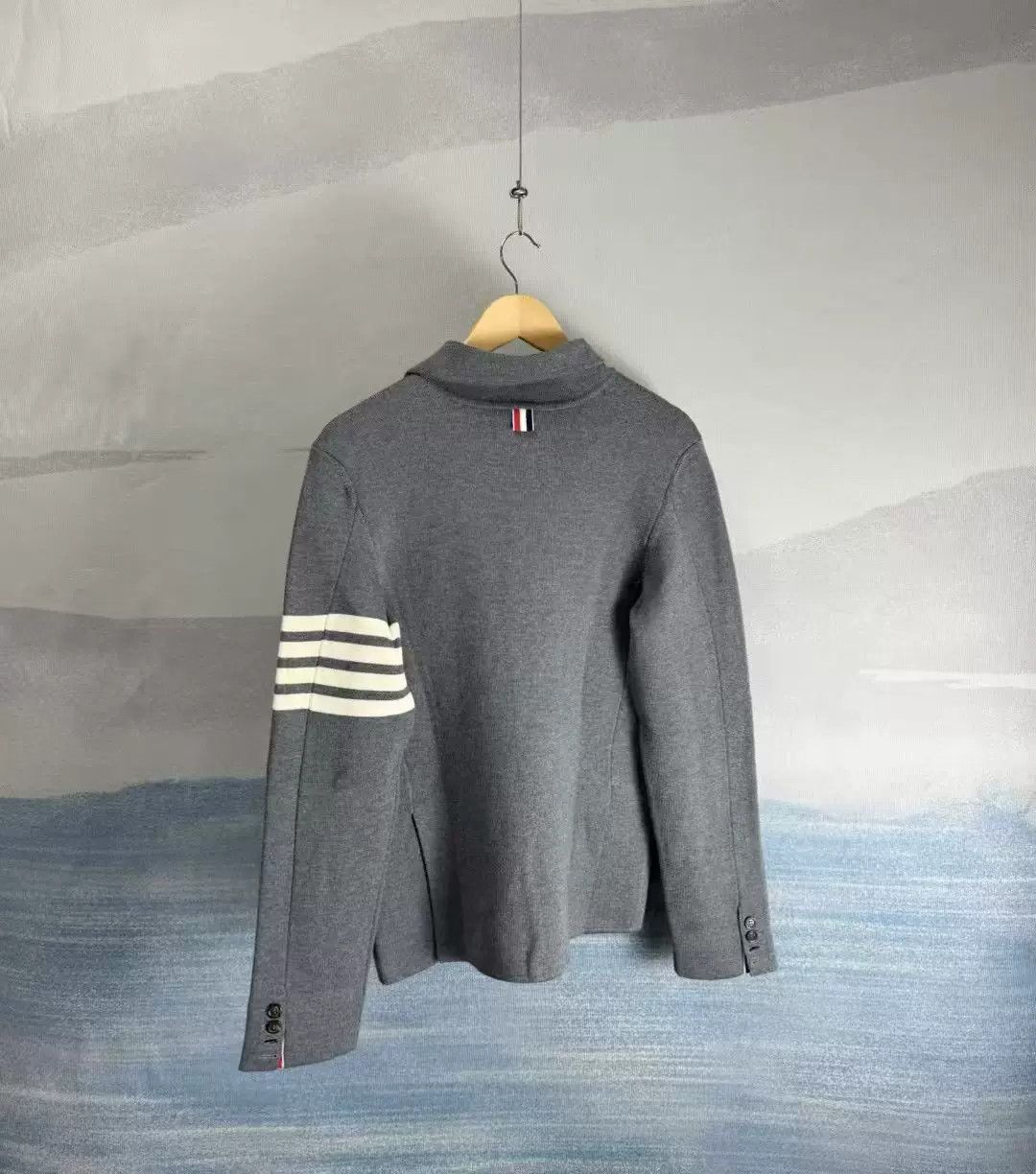 Thom Browne thom browne gray wool multi-pocket coat Size US M / EU 48-50 / 2 - 3 Thumbnail