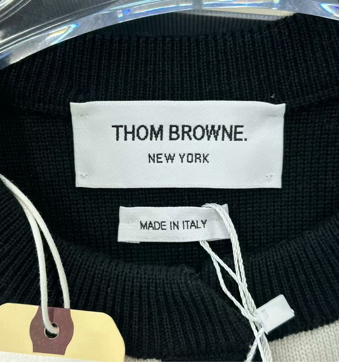 Thom Browne Thom Browne White Knit Cardigan Jacket Size S / US 4 / IT 40 - 4 Thumbnail