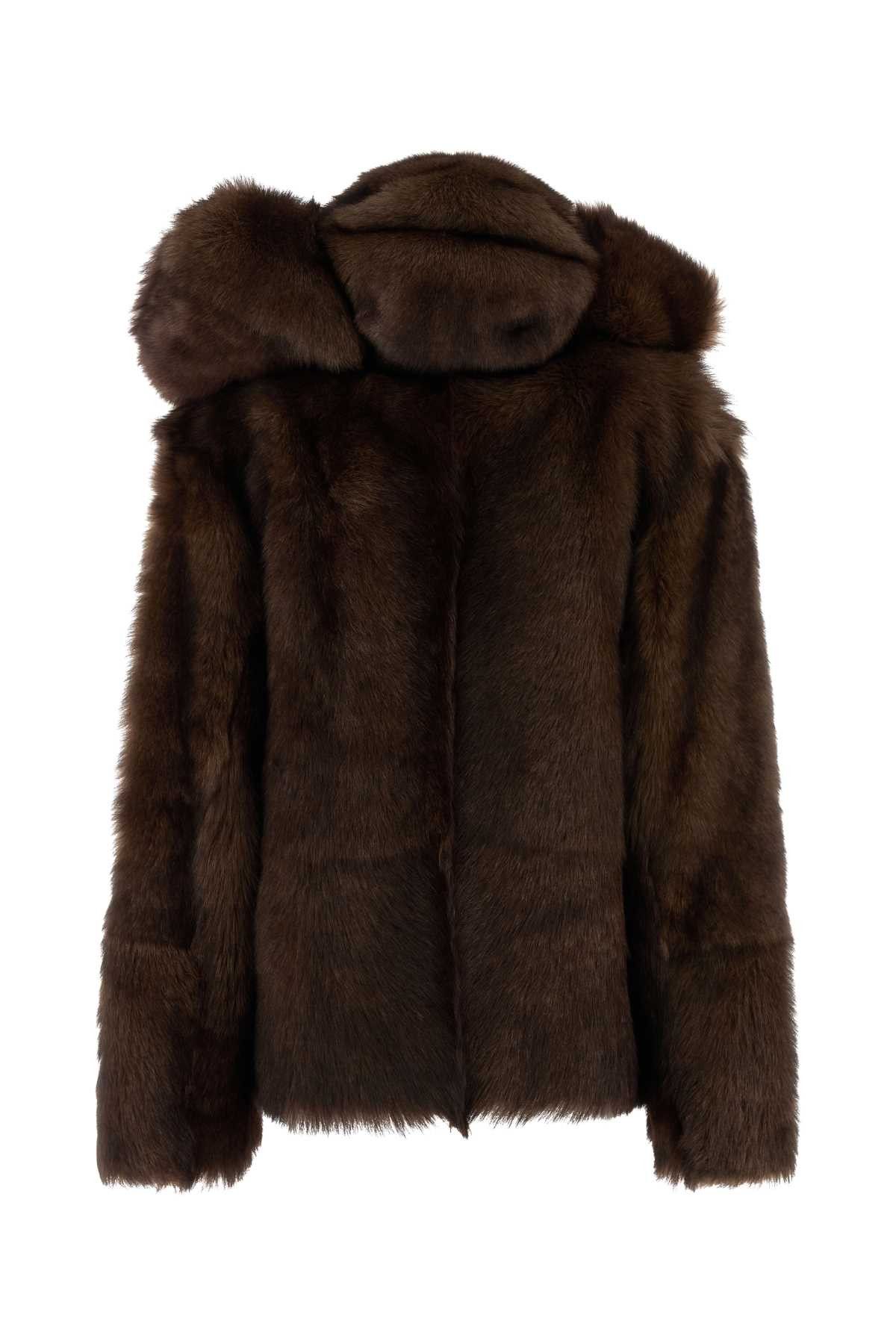 Prada Brown Fut Size S / US 4 / IT 40 - 2 Thumbnail