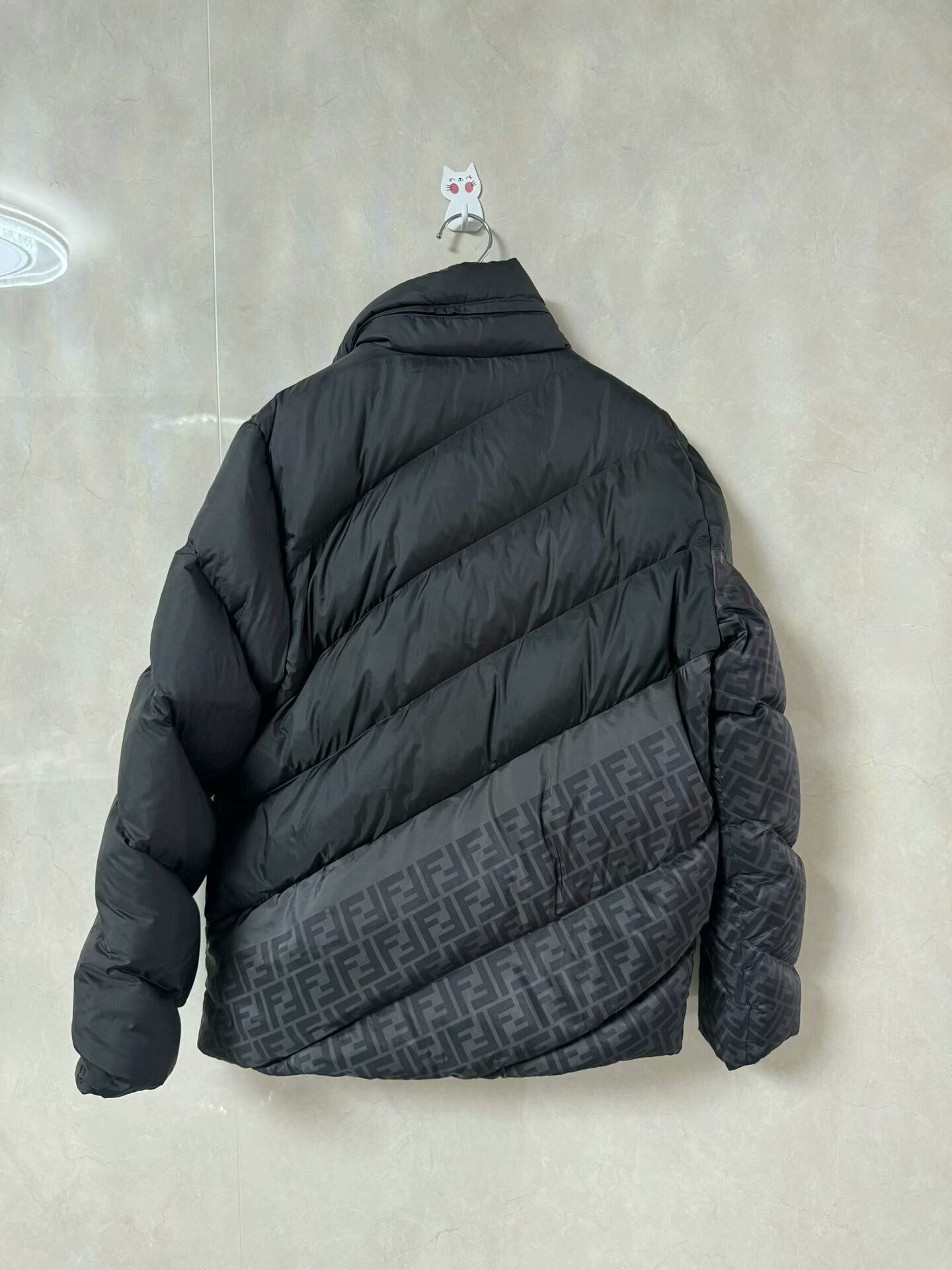 Fendi black fendi high-neck zip long sleeve jacket Size US M / EU 48-50 / 2 - 3 Thumbnail