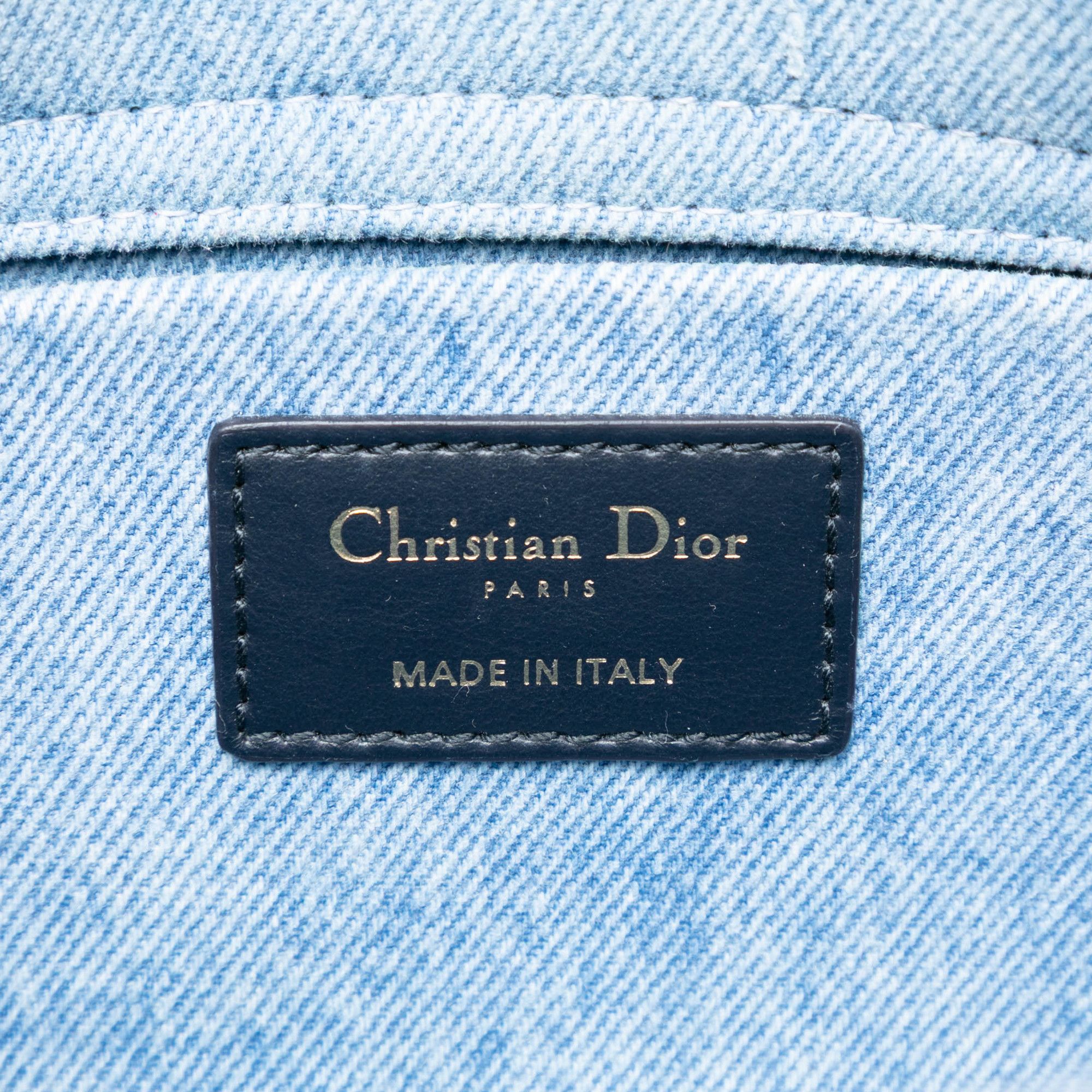 Dior Dior Medium Denim Macrocannage Lady D Joy Size ONE SIZE - 5 Thumbnail