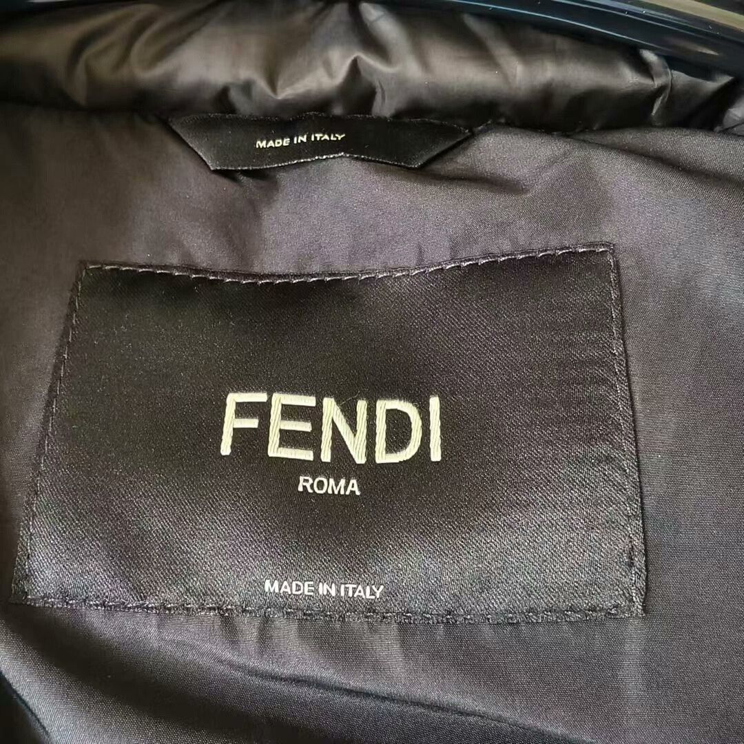 Fendi Fendi Color Block High Neck Zip Jacket Size US L / EU 52-54 / 3 - 3 Thumbnail