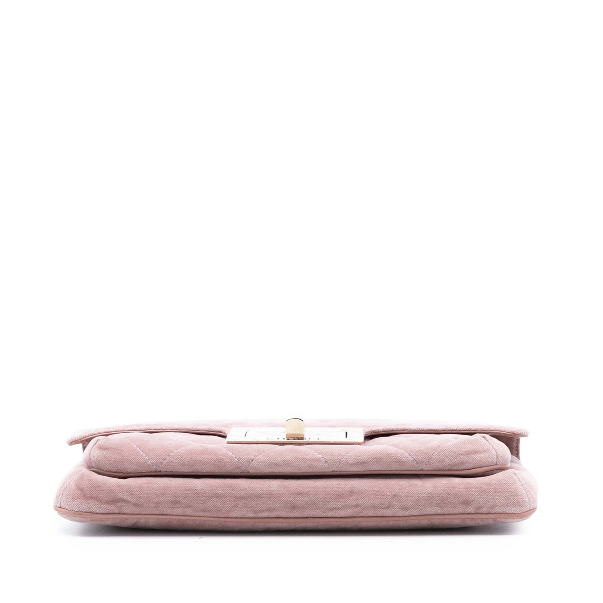 Chanel Chanel Quilted Velvet Giant Mademoiselle Turnlock Shoulder Bag Size ONE SIZE - 3 Thumbnail