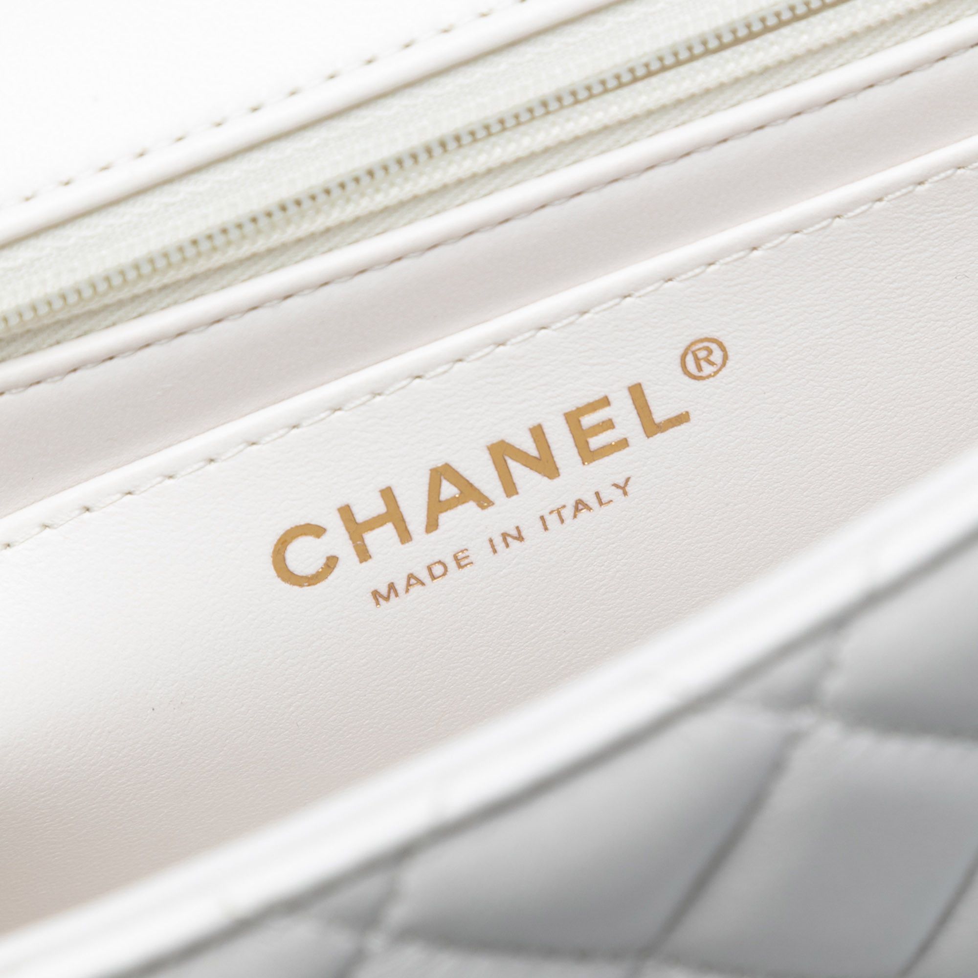 Chanel Chanel Mini Quilted Lambskin Coco Top Handle Bag Size ONE SIZE - 5 Thumbnail
