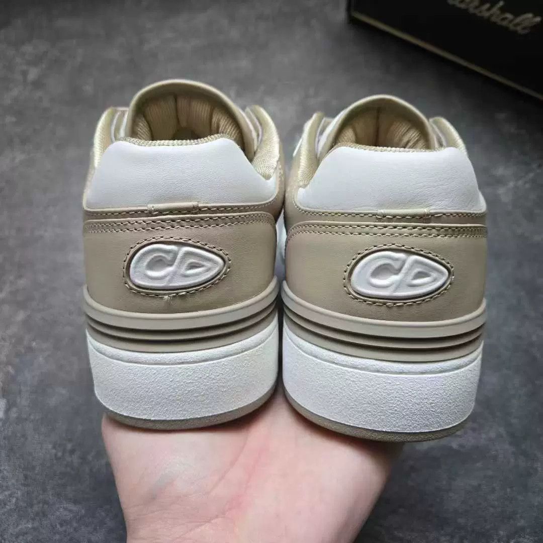 Dior dior b57 white and brown sneakers Size US 10 / EU 43 - 3 Thumbnail