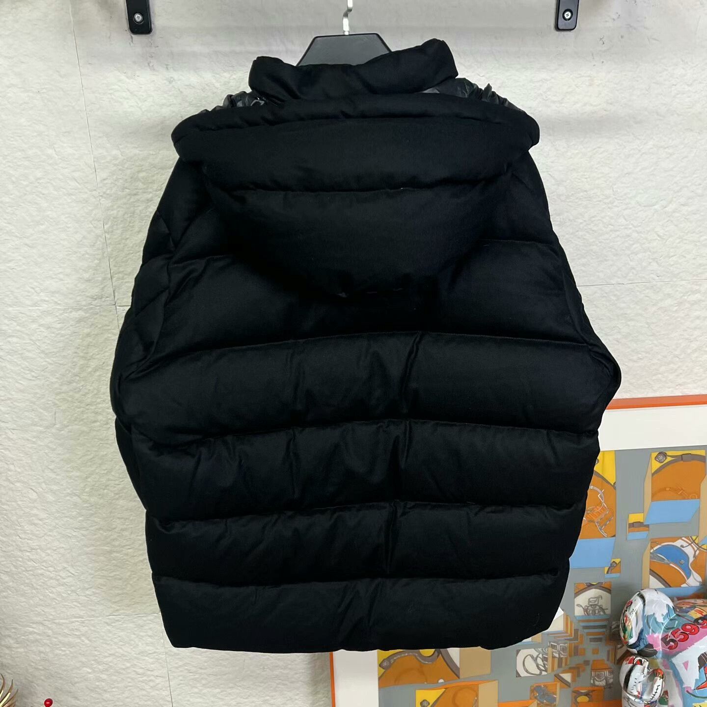 Moncler black matte Vezere down jacket by Moncler Size US L / EU 52-54 / 3 - 3 Thumbnail
