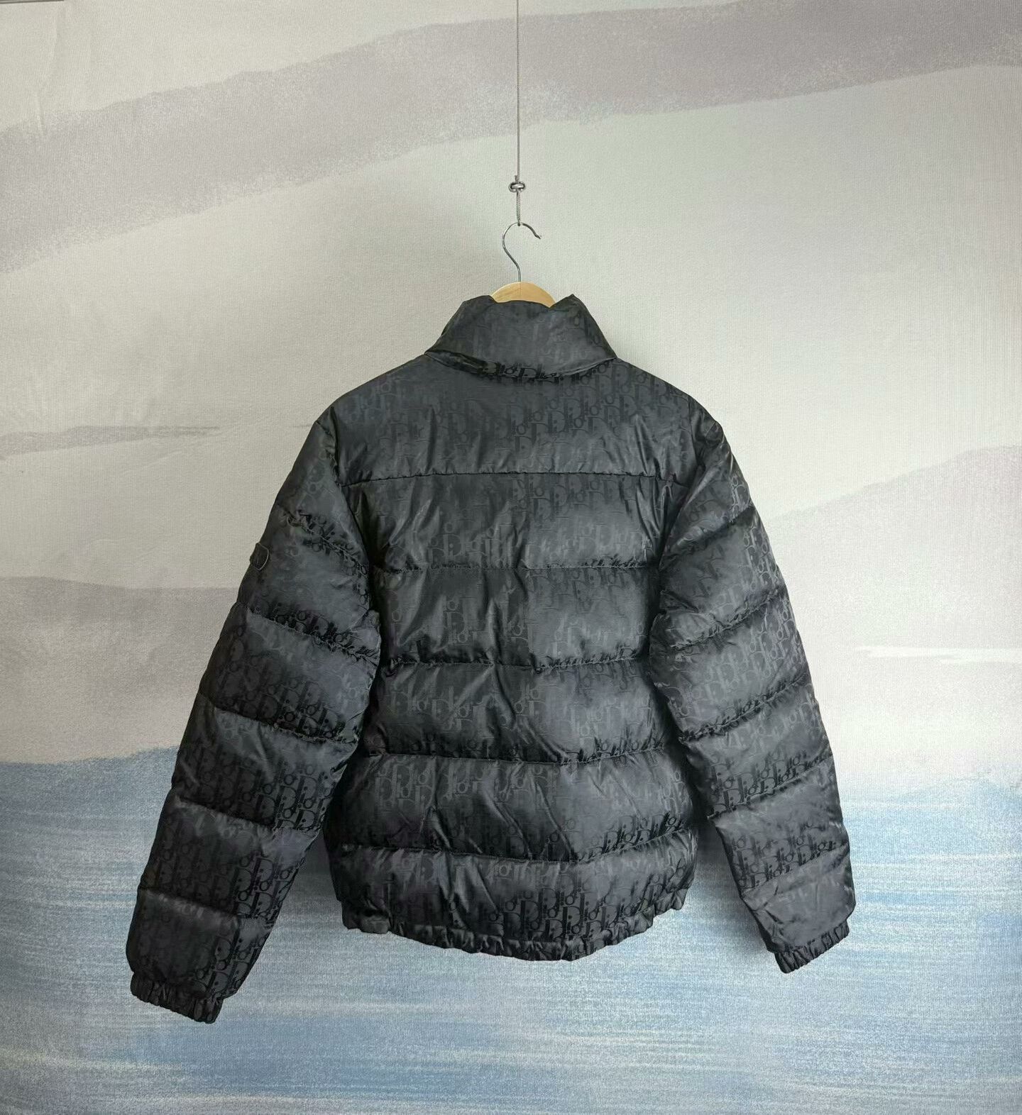 Dior dior black-blue logo zip puffer jacket Size US L / EU 52-54 / 3 - 3 Thumbnail