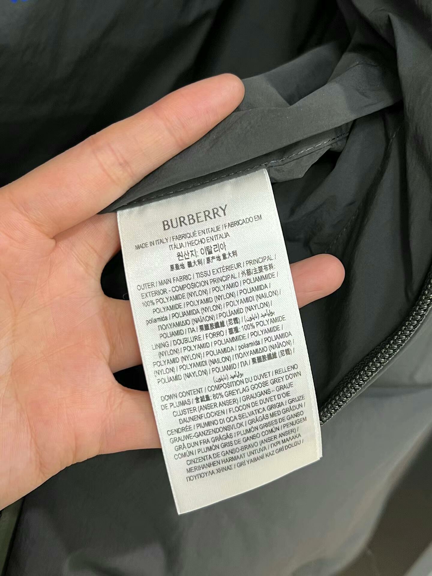Burberry burberry new puffer jacket with hood Size US L / EU 52-54 / 3 - 6 Thumbnail