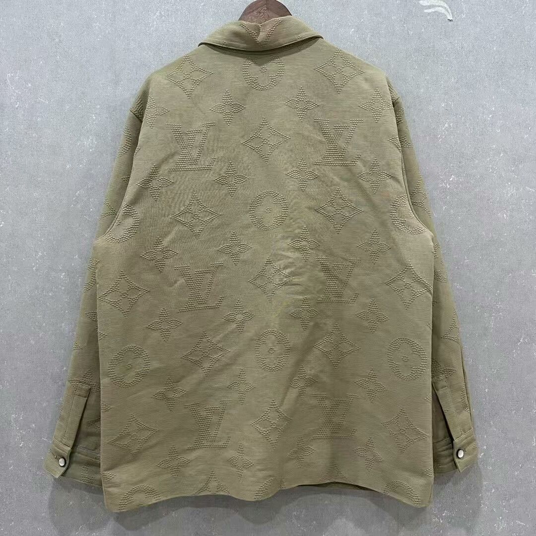Louis Vuitton embossed logo denim jacket by louis vuitton Size US L / EU 52-54 / 3 - 2 Thumbnail