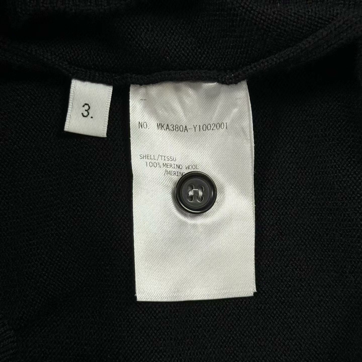 Thom Browne thom browne black wool sweater with stripes Size US M / EU 48-50 / 2 - 4 Thumbnail