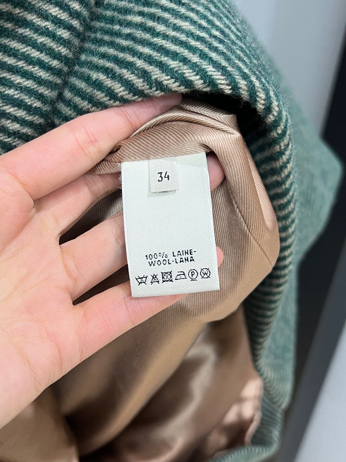 Hermes Hermes Wool Coat in New Condition Size XS / US 0-2 / IT 36-38 - 5 Thumbnail