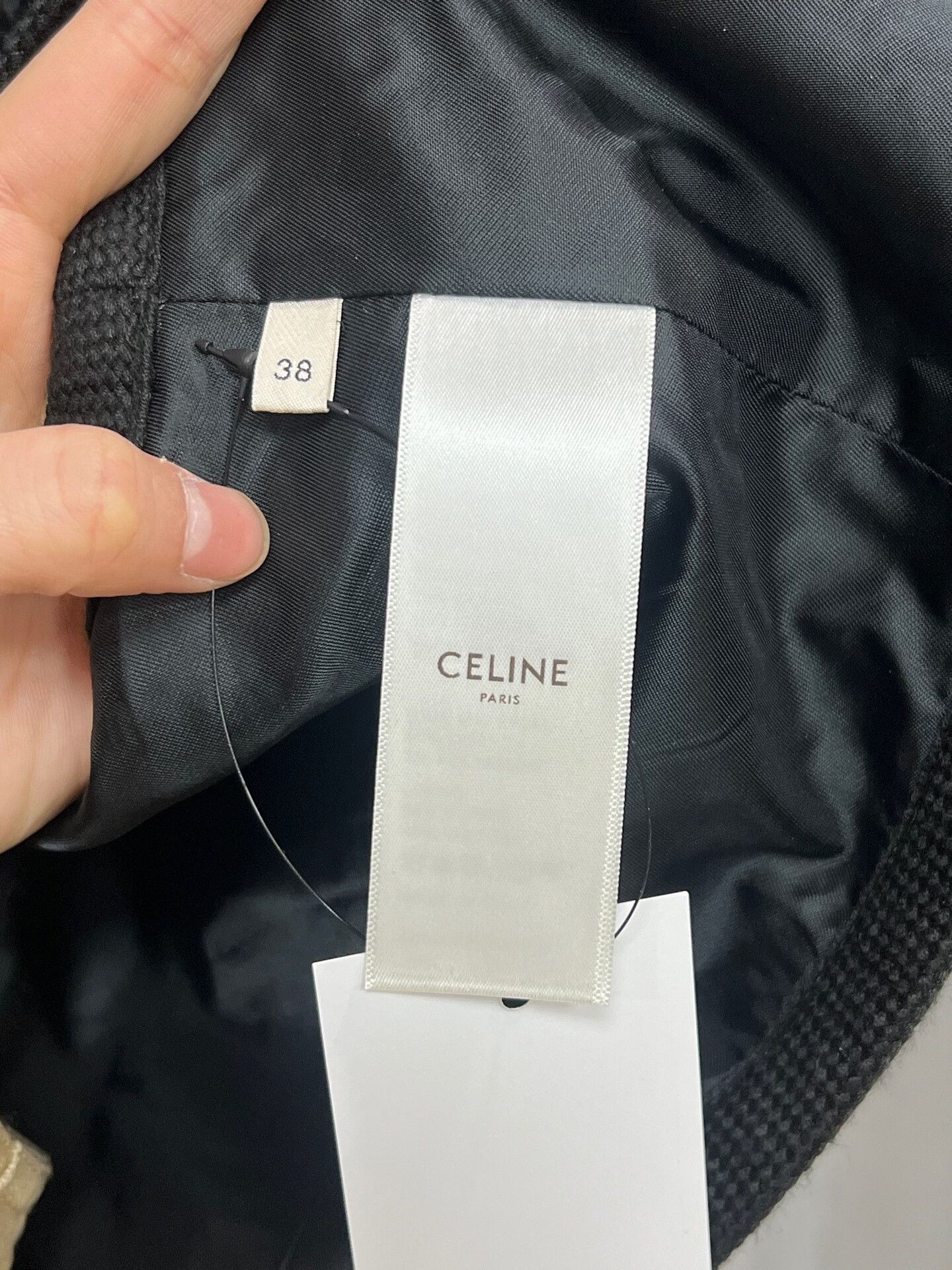 Celine celine diamond pattern embroidered velvet vest Size M / US 6-8 / IT 42-44 - 4 Thumbnail