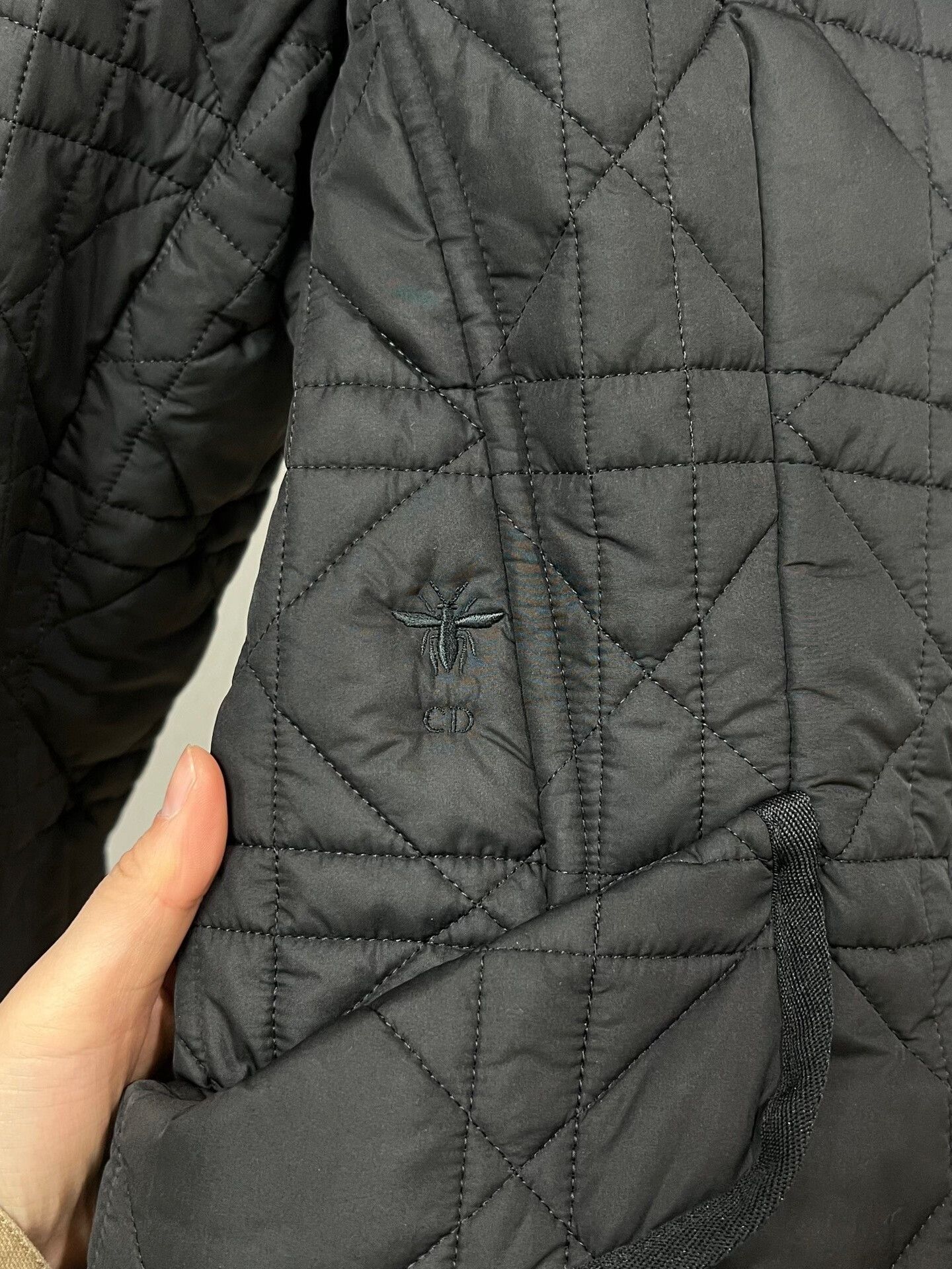 Dior Dior Black Quilted Waist Coat Size M / US 6-8 / IT 42-44 - 3 Thumbnail