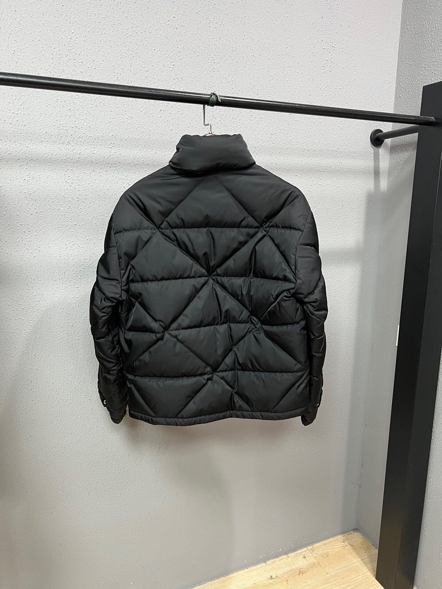 Prada black quilted down jacket by Prada Size XS / US 0-2 / IT 36-38 - 2 Thumbnail