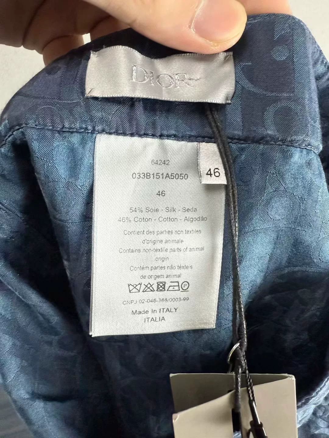 Dior Dior Deep Blue Silk Long Pants Size 36" / US 14 / IT 50 - 4 Thumbnail