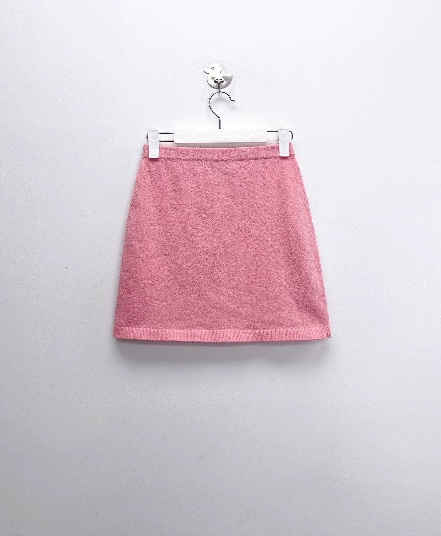 Miu Miu miu miu pink logo half skirt Size 38" / US 16 / IT 52 - 2 Thumbnail