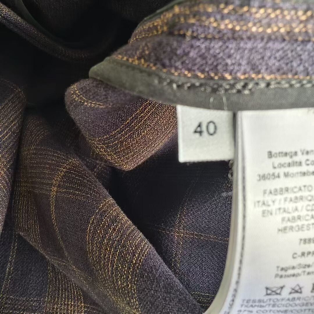 Bottega Veneta Bottega Veneta Plaid Suit Skirt Size 40" / US 18 - 3 Thumbnail