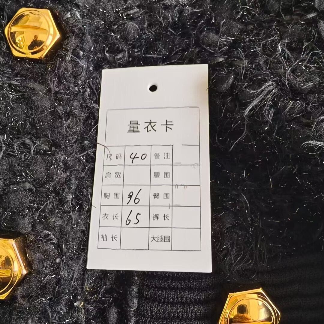 Balmain black woven Balmain jacket with gold buttons Size M / US 6-8 / IT 42-44 - 3 Thumbnail