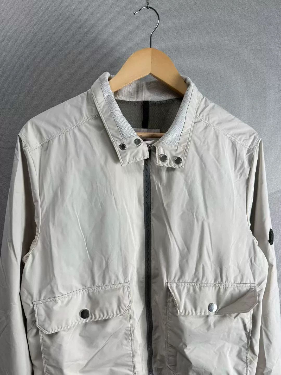 Moncler moncler gray-white tech zip jacket Size US L / EU 52-54 / 3 - 3 Thumbnail