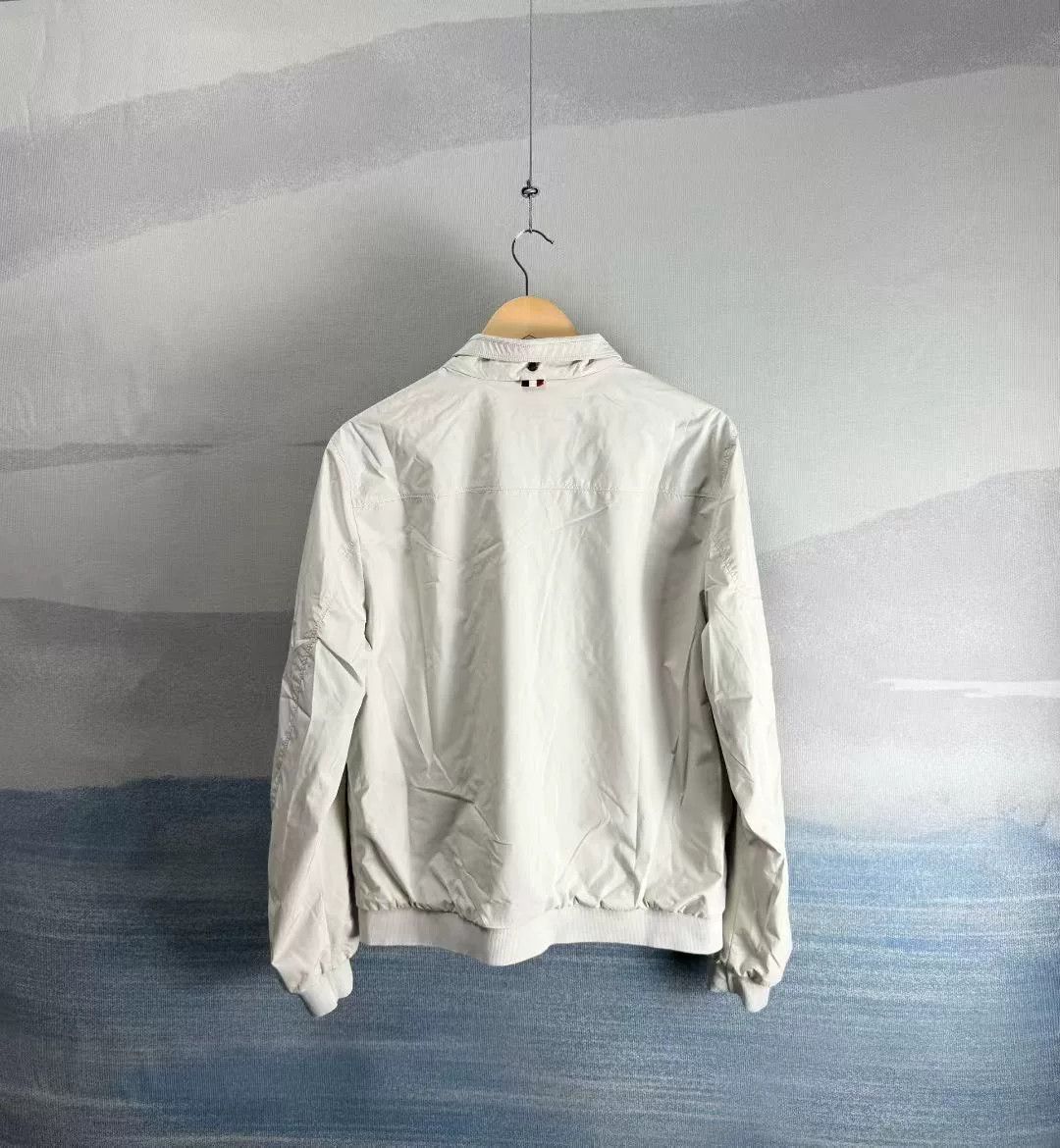 Moncler moncler gray-white tech zip jacket Size US L / EU 52-54 / 3 - 2 Thumbnail