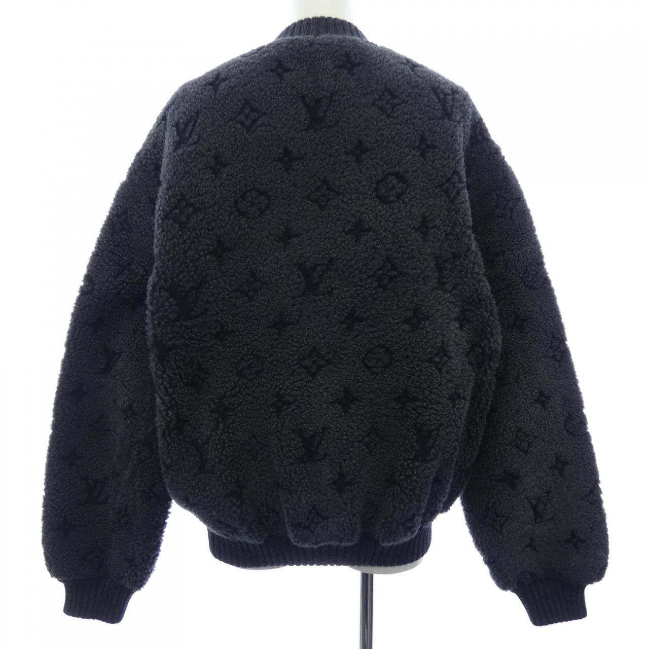 Louis Vuitton Louis Vuitton Louis Vuitton Monogram Shearling Sweatshirt Natural Material Sweatshirts & Hoodies HHL77WRDA DUTY FREE for USA Size ONE SIZE - 2 Thumbnail