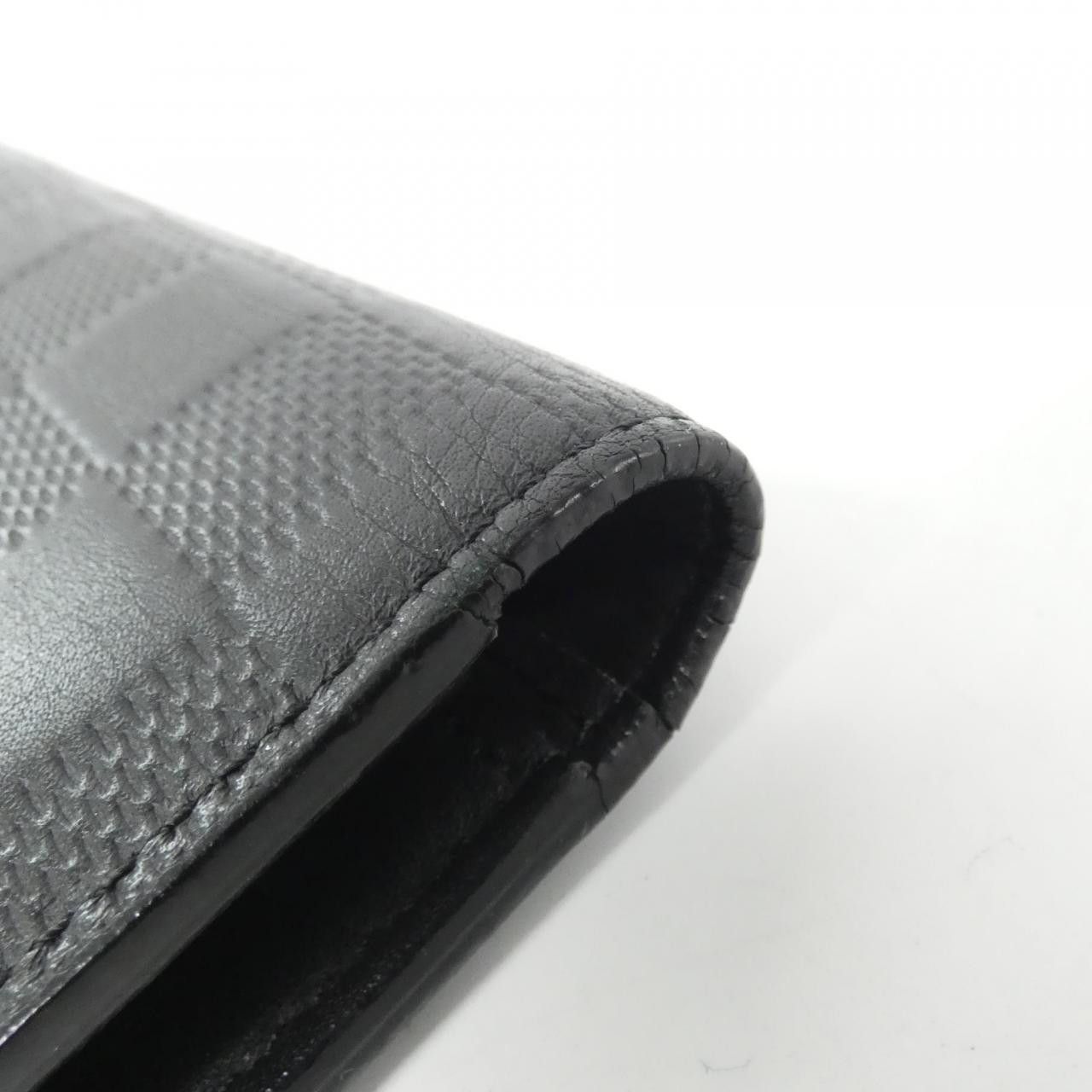 Louis Vuitton Louis Vuitton Louis Vuitton Damier Infini Long Wallet Canvas Long Wallet N63010 DUTY FREE for USA Size ONE SIZE - 2 Thumbnail