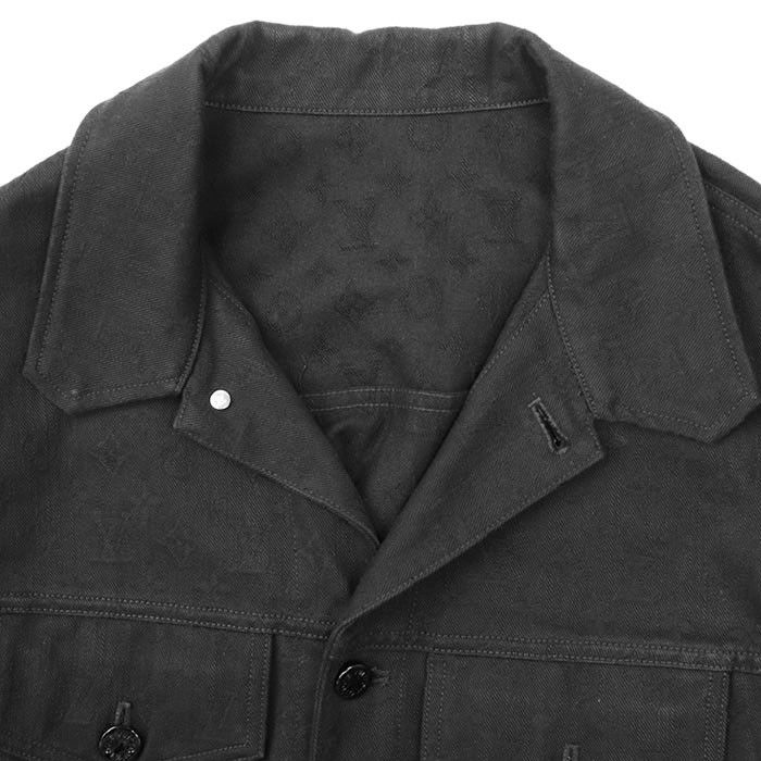 Louis Vuitton Louis Vuitton Louis Vuitton Monogram Cotton Denim Jacket Denim Outerwear DUTY FREE for USA Size ONE SIZE - 11 Thumbnail