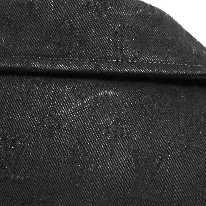 Louis Vuitton Louis Vuitton Louis Vuitton Monogram Cotton Denim Jacket Denim Outerwear DUTY FREE for USA Size ONE SIZE - 19 Thumbnail