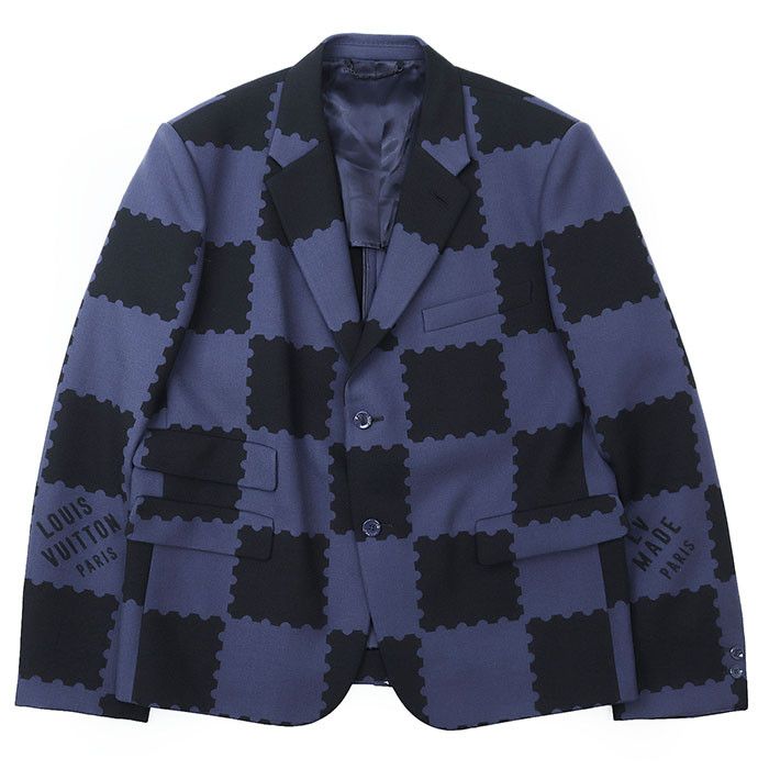 Louis Vuitton Louis Vuitton Louis Vuitton LV MADE PARIS Damier Wool Jacket Cotton Outerwear DUTY FREE for USA Size ONE SIZE - 11 Thumbnail