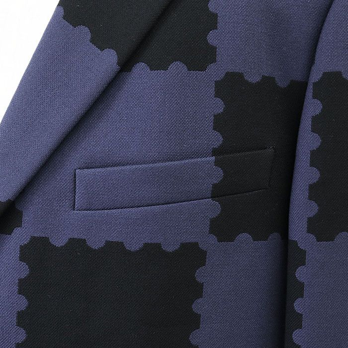 Louis Vuitton Louis Vuitton Louis Vuitton LV MADE PARIS Damier Wool Jacket Cotton Outerwear DUTY FREE for USA Size ONE SIZE - 13 Thumbnail