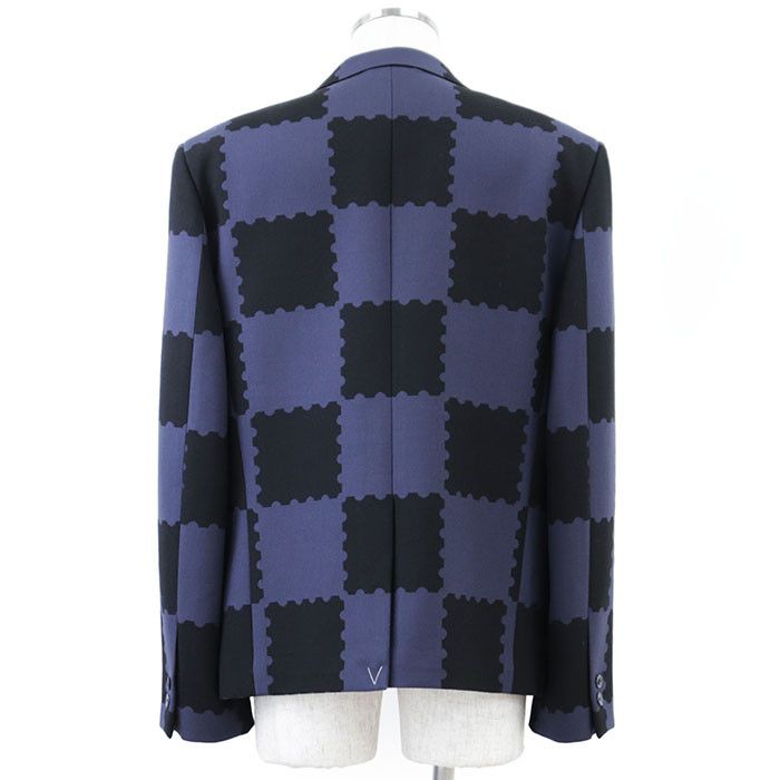 Louis Vuitton Louis Vuitton Louis Vuitton LV MADE PARIS Damier Wool Jacket Cotton Outerwear DUTY FREE for USA Size ONE SIZE - 6 Thumbnail
