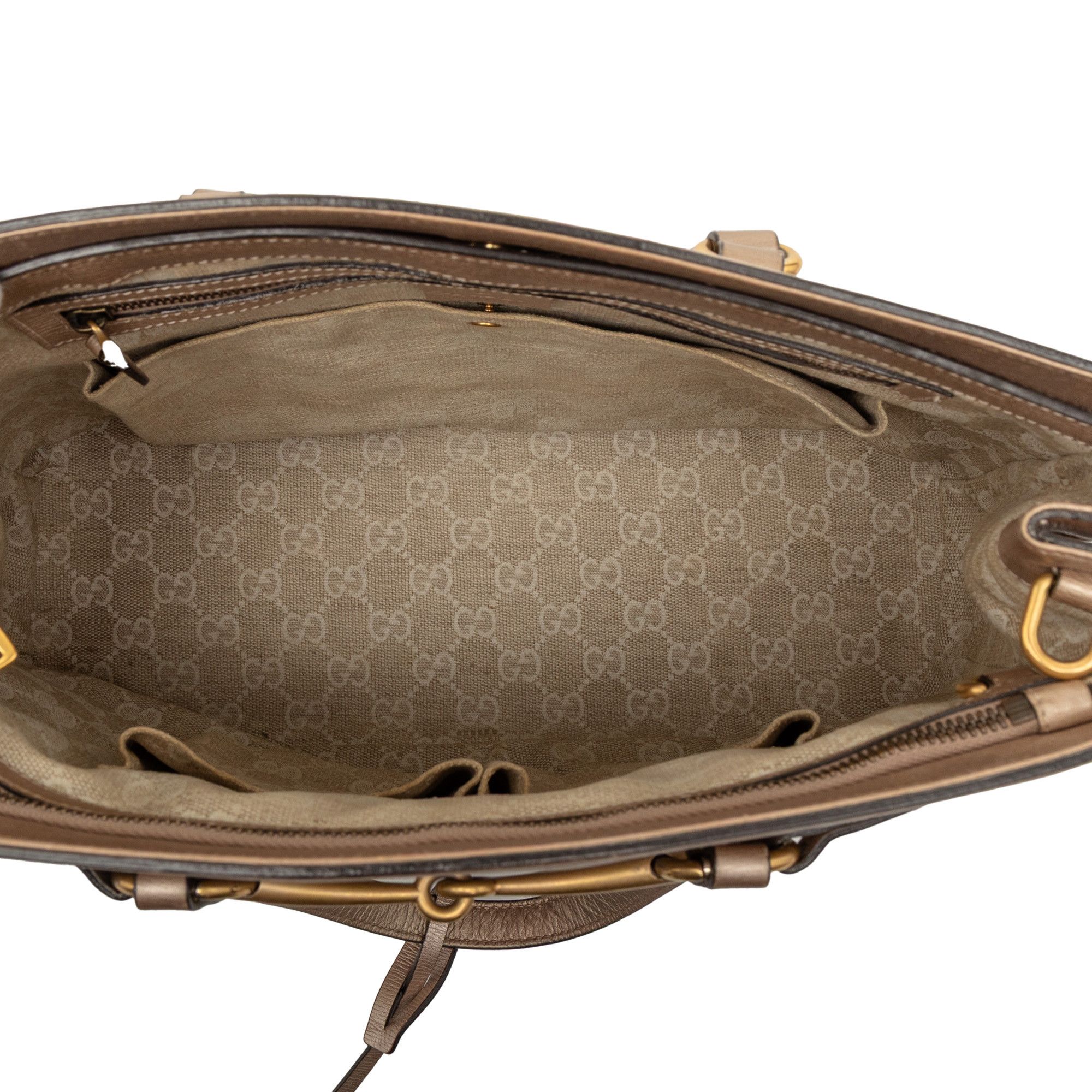 Gucci Gucci Leather Bright Bit Satchel Size ONE SIZE - 4 Thumbnail