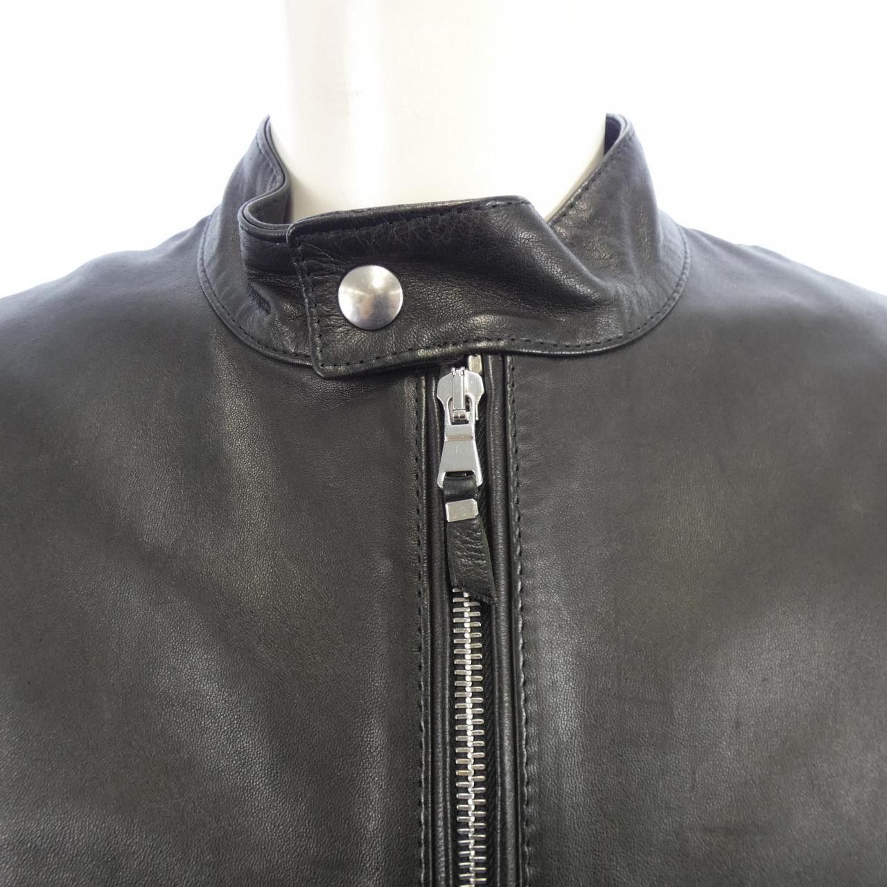 Other Other Emmeti Lamb Leather Jacket Leather Outerwear DUTY FREE for USA Size ONE SIZE - 5 Thumbnail