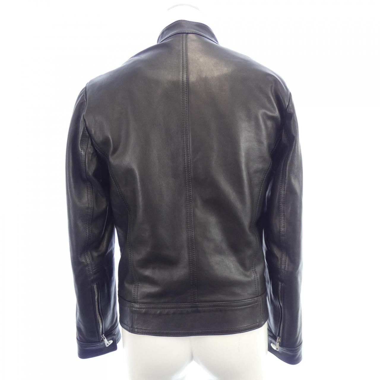 Other Other Emmeti Lamb Leather Jacket Leather Outerwear DUTY FREE for USA Size ONE SIZE - 2 Thumbnail