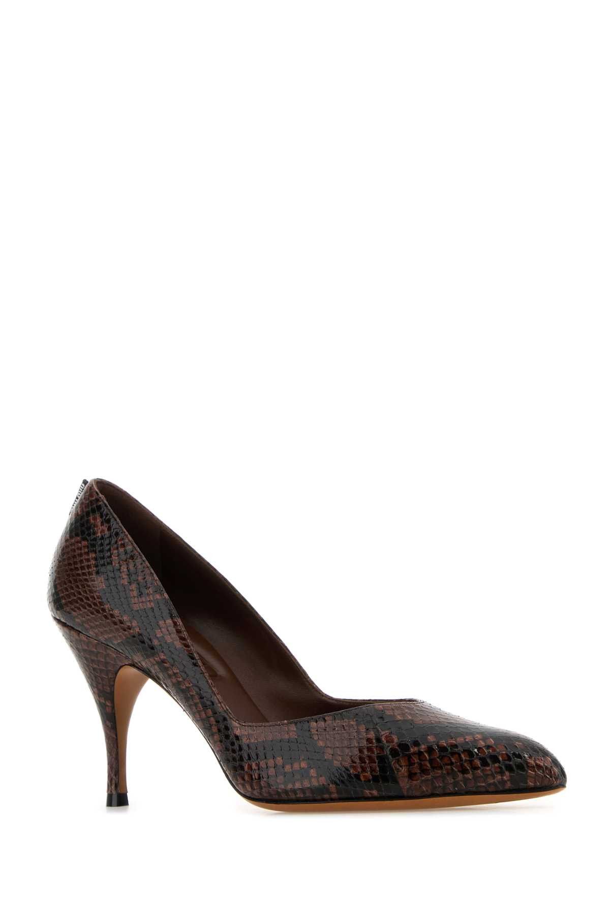 Miu Miu Printed Leather Pumps Size US 10 / IT 40 - 2 Thumbnail