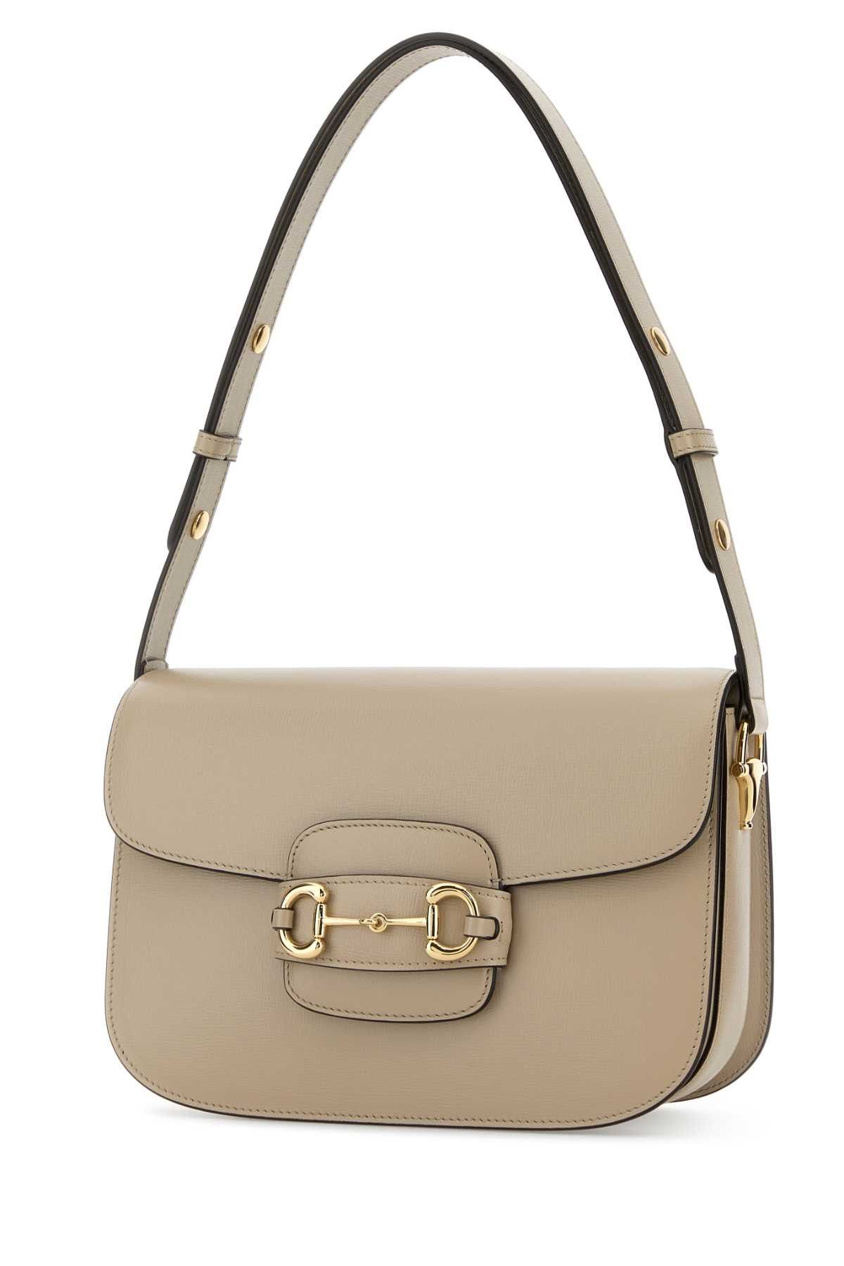 Gucci Beige Leather Medium Gucci Horsebit 1955 Shoulder Bag Size ONE SIZE - 2 Thumbnail