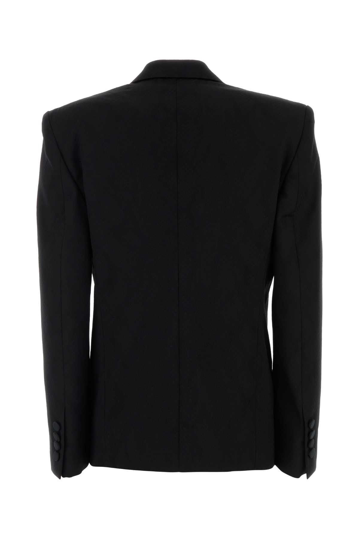 Stella McCartney Black Wool Blazer Size XS / US 0-2 / IT 36-38 - 2 Thumbnail