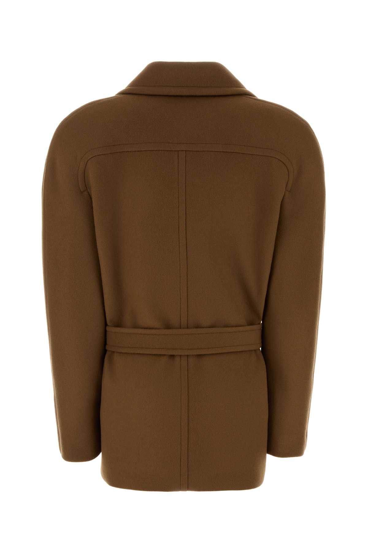 Stella McCartney Biscuit Wool Coat Size M / US 6-8 / IT 42-44 - 2 Thumbnail