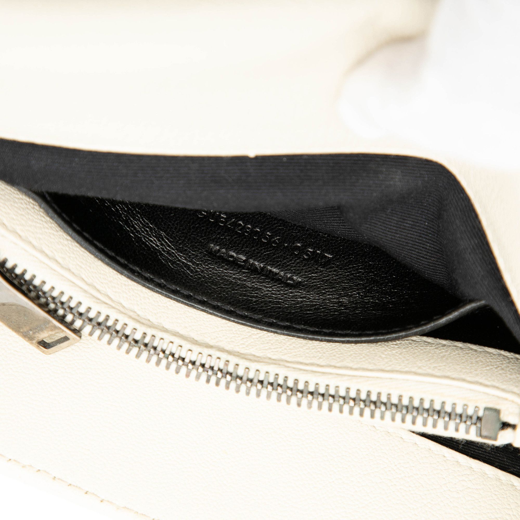 Yves Saint Laurent Yves Saint Laurent Medium Chevron Sheepskin Monogram College Satchel Size ONE SIZE - 6 Thumbnail