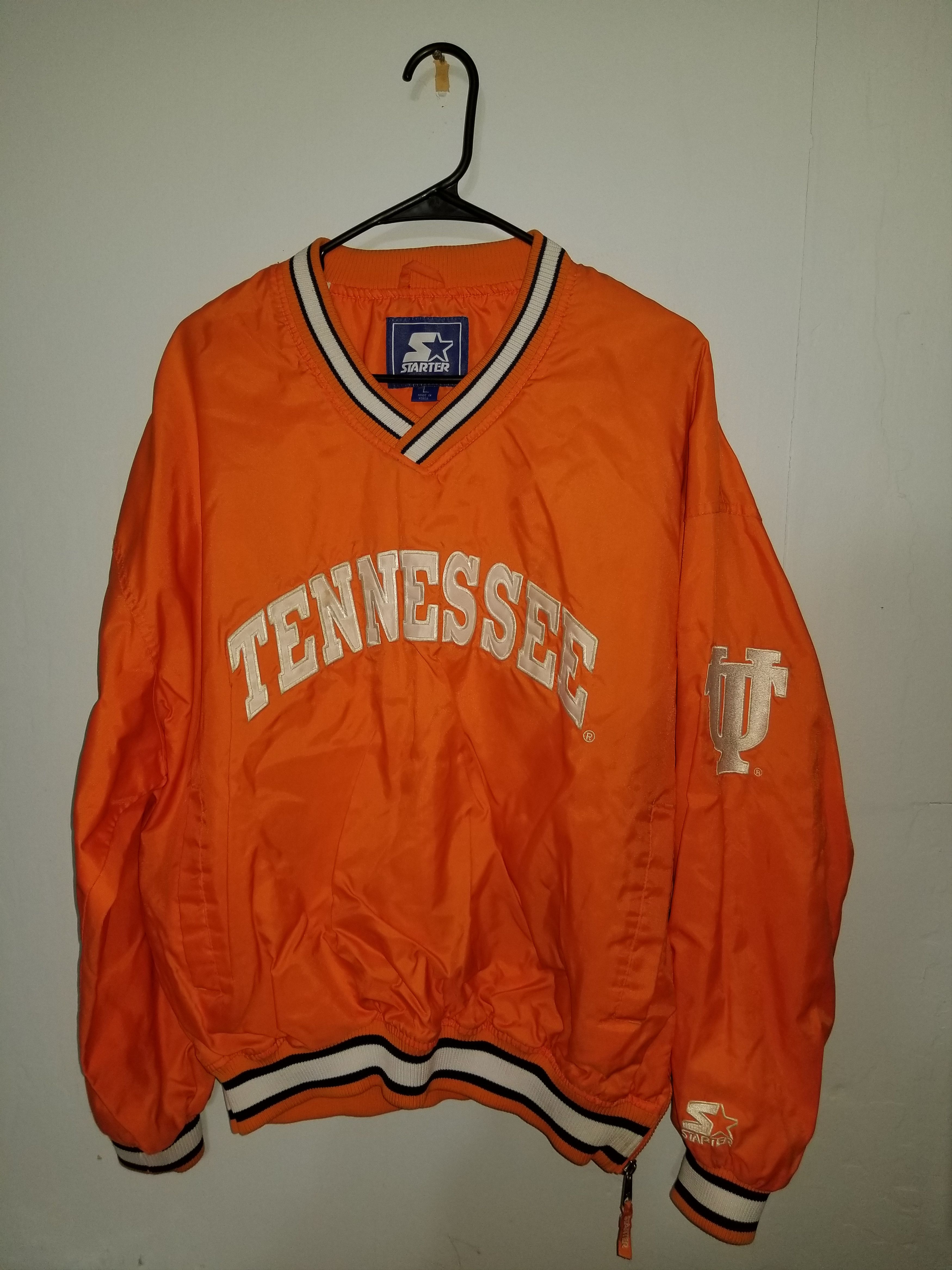 Vintage newest Pro Player Tennessee Orange Windbreaker Jacker Size Large