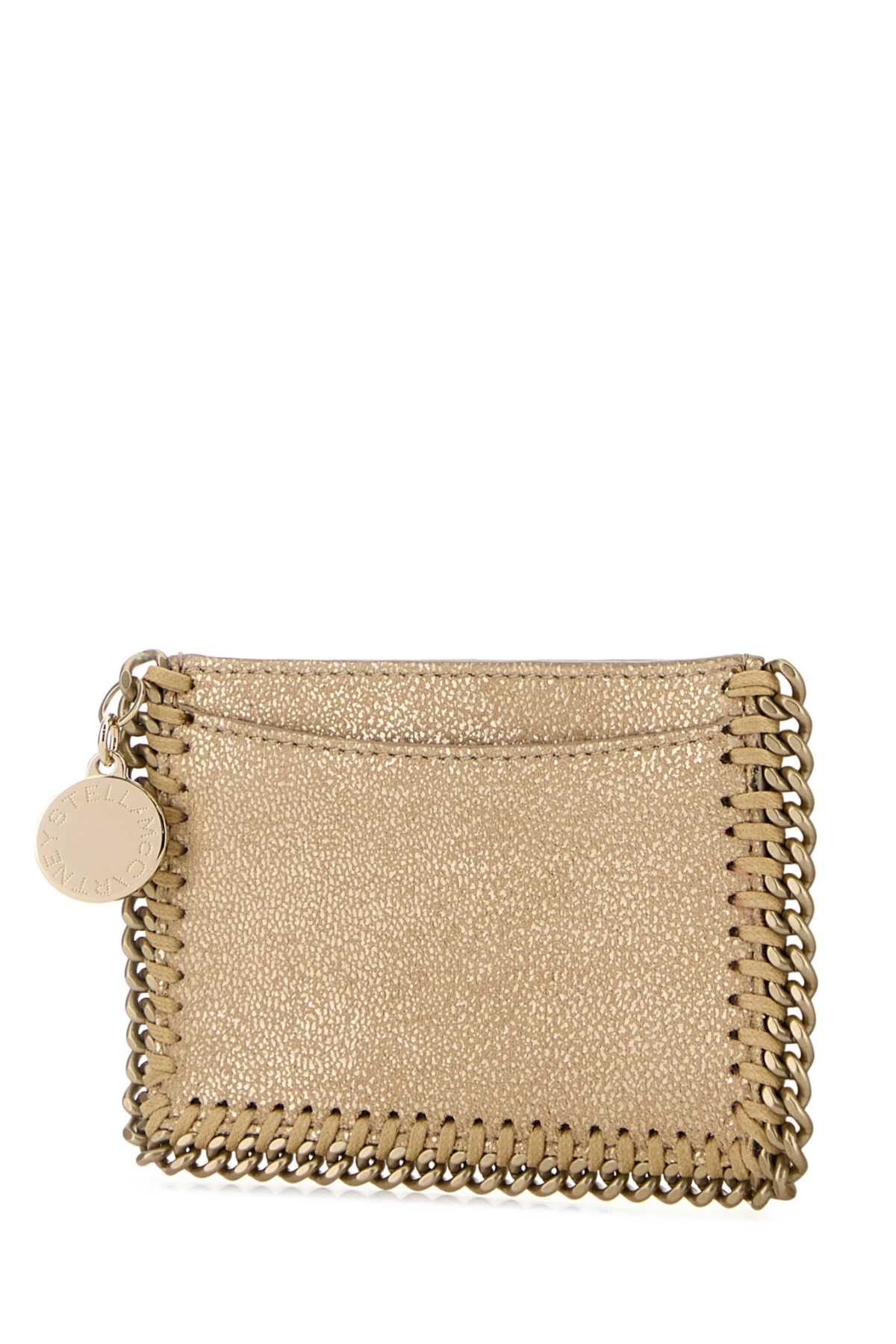 Stella McCartney Gold Shaggy Deer Card Holder Size ONE SIZE - 2 Thumbnail
