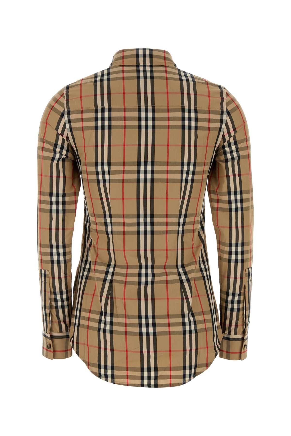 Burberry Embroidered Cotton Shirt Size XS / US 0-2 / IT 36-38 - 2 Thumbnail