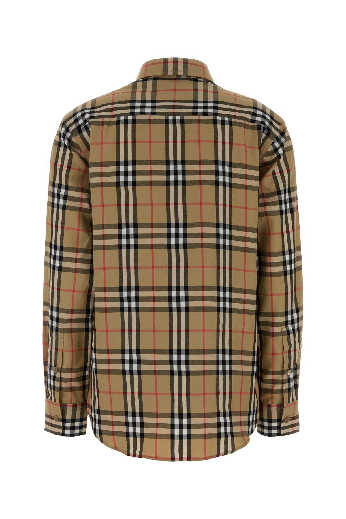 Burberry Embroidered Cotton Shirt Size XS / US 0-2 / IT 36-38 - 2 Thumbnail