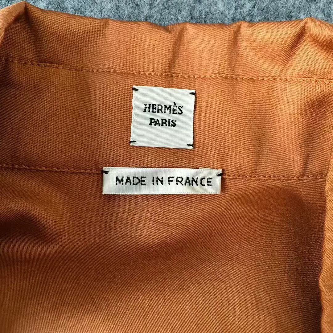 Hermes hermes orange studded trench coat 38 Size M / US 6-8 / IT 42-44 - 3 Thumbnail