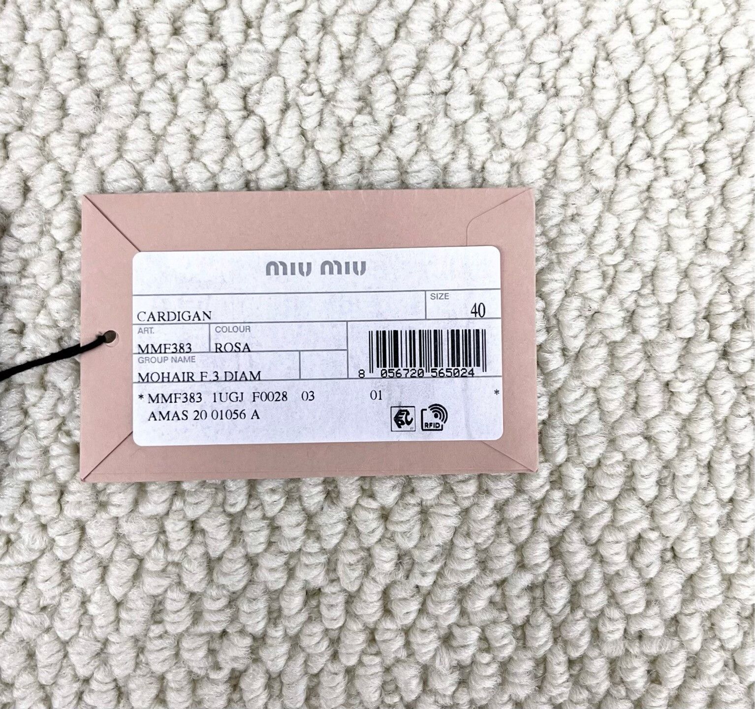 Miu Miu miu miu pink cashmere short cardigan Size M / US 6-8 / IT 42-44 - 5 Thumbnail