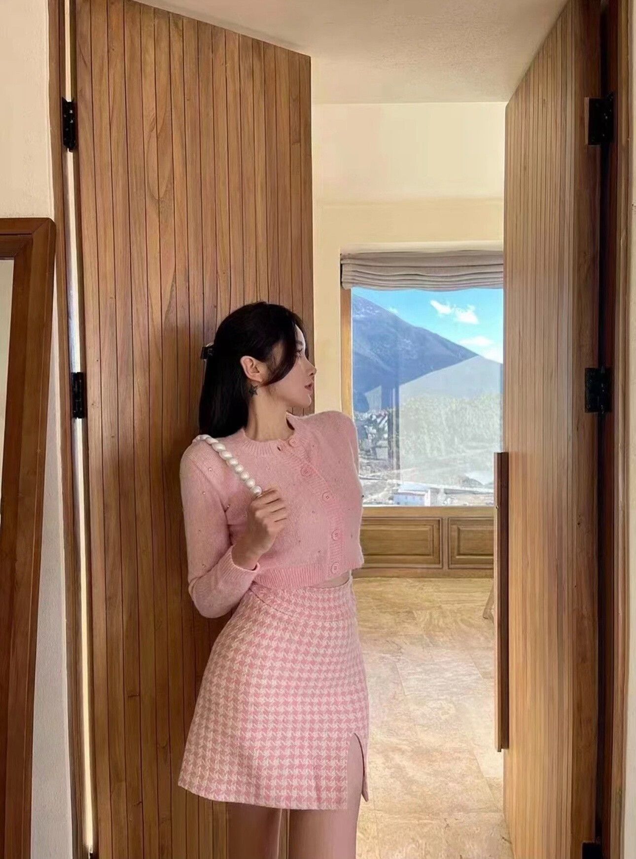 Miu Miu miu miu pink cashmere short cardigan Size M / US 6-8 / IT 42-44 - 9 Thumbnail