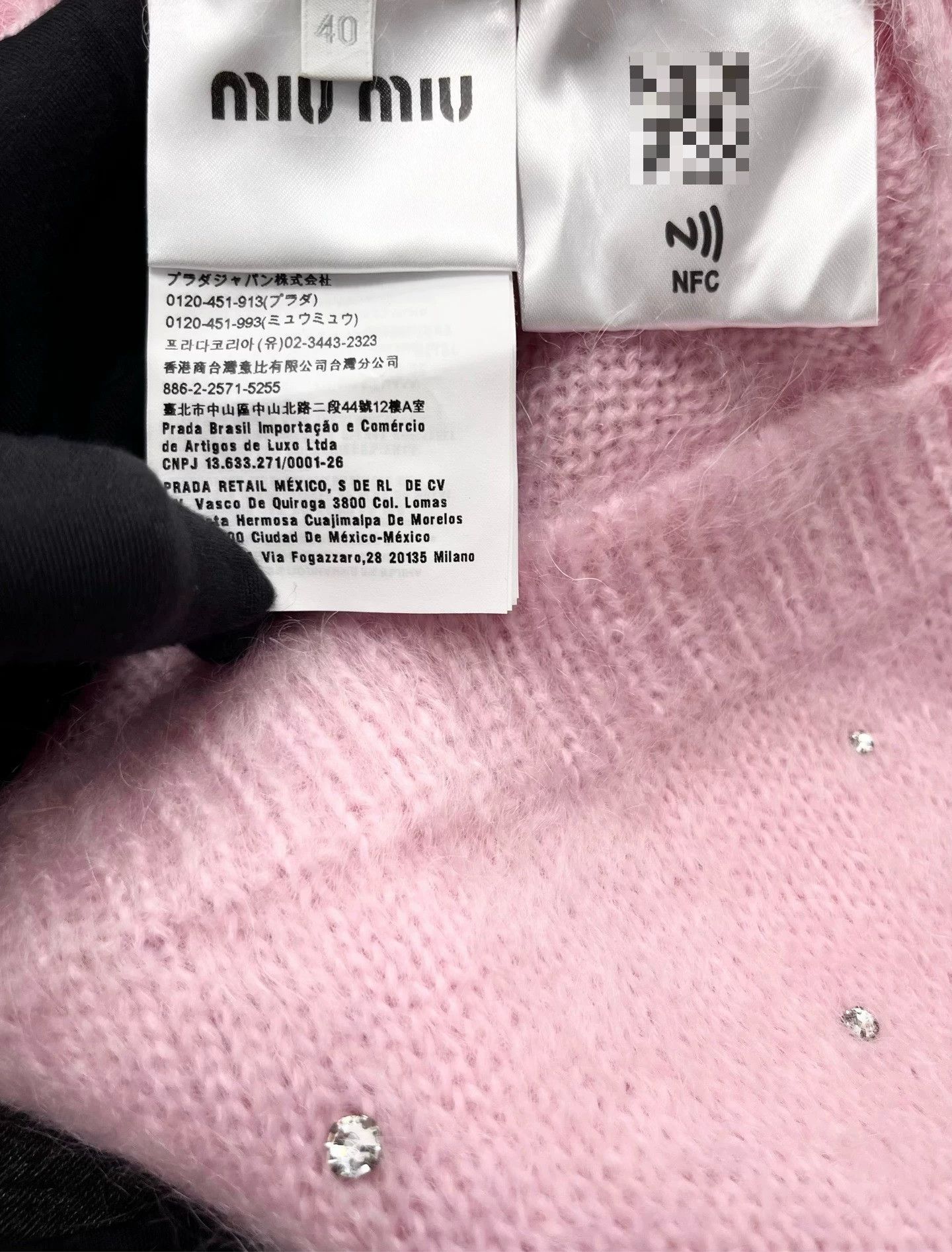 Miu Miu miu miu pink cashmere short cardigan Size M / US 6-8 / IT 42-44 - 4 Thumbnail